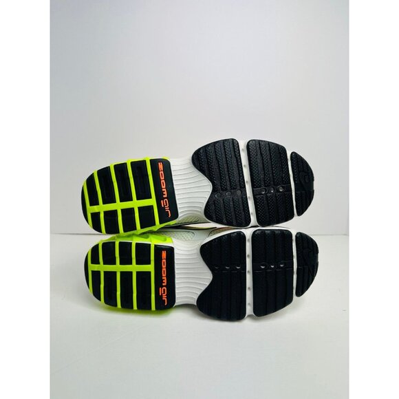 7 Women’s Nike Zoom Air Fire white neon volt CW3876-104 Sneakers Shoes - Picture 6 of 8